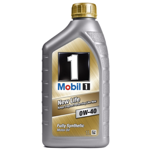 MOBIL 1 NEW LIFE 0W40 SL/SM/CF 1л. синтетика